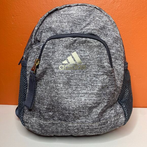 Adidas Linear Gray Mini Backpack - Picture 1 of 12